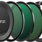 Ulanzi Mf01 77mm 3-7 Stop Vnd & Cpl & Black Mist Manyetik Hibrit Filtre Seti