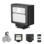 ULANZI SL02 Mini Flaş Speedlite Video Işık GN8 6500K Sıcak Ayakkabı Dağı Taşınabilir Kamera Flaş Speedlight 4 Güç Seviyeleri Canon Fuji Sony Nikon DSLR Portre Fotoğrafçılığı Gece Dolgu Işığı Şarj