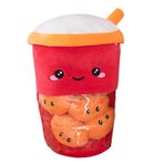 ulapithi Baloncuk Çay Pelüş Hayvan Kabarcık Çay Peluş Oyuncak Boba Pelüş Hayvan Çay Tatlı Yastık Pelüş Hayvan Sevimli Süt Çay Doldurulmuş Pelüş Yastık Kabarcık Çay Pelüş Oyuncak Hediye