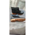 Ulaş Siyah Rençber Bahçe Kısa Lastik Çizme Unisex