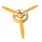 ULDIGI Antika Pervane Metal Retro Pervane Duvar Uçak Duvar Sanat Dekoru Ferforje Duvar Dekoratif Kolye Retro Ev