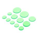 ULDIGI Drum Pad Mute Set 12 Silikon Davul Sönümleyicileri Emilimi Ve Kolay Kurulum Için
