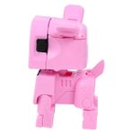 ULDIGI Robot Köpek Elektronik Çalar Saat Sabah Çalar Saat Yatak Odası Çocuk Odası Çalar Saat Köpek Çalar Saat Köpek Robot Saat Çocuklar Başucu Oyuncak Uyumak Plastik Zamanlayıcı Döndürmek