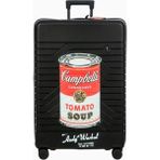 Ulisse Andy Warhol 79 cm Trolley Sanatla Buluşan Büyük Boy Valiz Tasarımı - Siyah