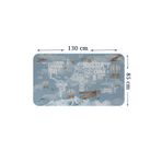 Ülke Adlı Eğitici Dünya Haritası Dünya Atlası Çocuk ve Bebek Odası Duvar Sticker-85x130-3822 Dropçek eticaretdrpharitastcker-3822