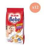 Ülker 12x172 gr Sütlü Bebe Bisküvi