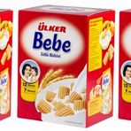Ülker Bebe Bisküvisi 800gr 12 Vitaminli Kutu 3 Lü Set