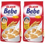 Ülker Bebe Sütlü Bisküvi 2li paket