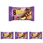 ÜLKER Dankek 8 Orman Meyveli Top Kek, 55 Gr (4 paketi)
