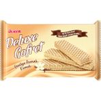 Ülker Deluxe Gofret Vanilya Aromalı Kremalı 220 G (8'Li Paket)