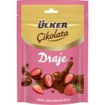 Ülker Draje Çikolata Freeze Dry Çilekli Sütlü 80 gr x 1 Adet