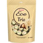 Ülker Ece Trio Ikramlık Bütün Fındıklı Beyaz ve Sütlü Çikolata - 300 Gram - 10 Adet - 1 Adet