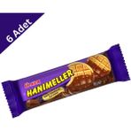 Ülker Hanımeller Sütlü Çikolatalı Kurabiye 89 gr x 6 Adet - 1 Adet