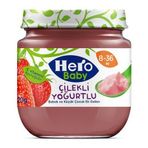 Ülker Hero Baby 8+ Ay 120 gr Çilekli Yoğurtlu Kavanoz Maması