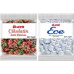 Ülker Ikramlık Çikolata (Çikolatin Sütlü-Ece Fındıklı) 2kg (2pk*1kg) - 2 kg