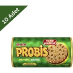 Ülker Probis Sandviç Bisküvi (10 x 28 G) x 10 Adet - 1 Adet