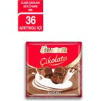Ülker Sütlü Kare Çikolata 60 gr 36'lı