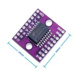 ULN2803A NPN 8 Adet Darlington Transistör Sürücü Entegre Modülü Bjt Bipolar Yüksek Voltaj Akım DC Motor Step Motor Röle Lamba 7 Segment Sürücü Anahtar