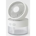 Ulora Su Spreyli Katlanır Başlıklı USB Mini Fan
