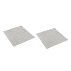 ULTECHNOVO 2 Set Silikon Ped Kendinden Yapışkanlı Tamponlar 8mm Kapı Dolap Çekmece Mobilya Gürültü Azaltma Silikon Pedleri 100 Adet * 2