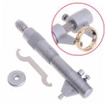ULTECHNOVO Iç Çap Mikrometresi Vidalı Mikrometre Kuvars Elektronik Saat Yarı Kalıcı Iğne Tavşan Kulağı Tükenmez Kalem Yarım Kaş Iğnesi Vida Aracı Flamingo Tükenmez Kalem Kuvars Izle Silver