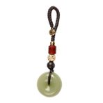ULTECHNOVO İyi Fortune Keychain Kolye Barış Tepkisi Yaratıcı Çanta Kolye Term Çin Yeni Yıl Için Şanslı Takım Teyp Araba Ve Sırt Çantası Için