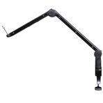 Ultimate Support BCM-300 Deluxe Broadcast Mic Stand Yayıncı/Podcast/Streaming/Youtuber/TikTok için Masaüstü Akrobat Boom Kollu Mikrofon Standı | Sehpası