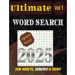Ultimate Word Search Vol 1: Fun puzzle game with more than 5000 words and 179 themed puzzles | massive 8.5 * 11 book with solutions | For All ages specially Adults. seniors and teens