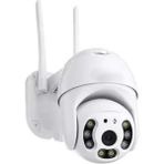 Ultra 2mp 1080P Icsee Ultra Hd Dış Mekan Kablosuz Wifi Ptz Speed Dome Güvenlik Kamerası - Beyaz