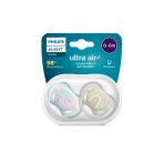 Ultra Air Emzik 0-6 Ay, 2'Li Paket, Kız (3 Adet)