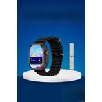 Ultra Akıllı Saat 49 Mm Çift Kordonlu Arama Cevaplama Bluetooth Bağlantılı