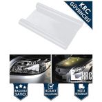 Ultra Clear Şeffaf Far Folyosu 25cm X 2m Kendinden Yapışkanlı