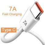 Ultra hızlı 7 amper şaj destekli şarj ve data kablosu 120w a kadar destekli For ipad for xiaomi tablet for samsung galaxy tab For huawei matepad için