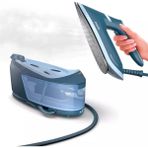 Ultra Hızlı Ekstra Kompakt Buhar Jeneratörlü Ütü- Steamglide Advanced Taban 2400W - Mavi