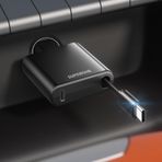 [Ultra Kompakt,%75 Daha Az Alan] SUPERONE Araç Şarj Cihazı USB C Hızlı Şarj, Geri Çekilebilir Araç Şarj Cihazı USB C 45W Tip C Araç Adaptörü iPhone 16 15 Pro Max Plus Samsung Galaxy S25 S24 Ultra