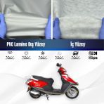 Ultra Shop Arora Alfa 110 Motosiklet Branda Su Geçirmez Motor Brandası