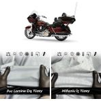Ultra Shop Harley-Davidson Cvo Road Glide Custom Motosiklet Branda Su Geçirmez Uv Korumalı Motosiklet Branda - Açık Gri