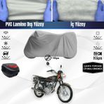 Ultra Shop Kanuni Breton 125 Motosiklet Brandası Çanta Topcase Uyumlu Motor Branda