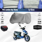 Ultra Shop Kanuni Hussar 125 Motosiklet Brandası Çanta Topcase Uyumlu Motor Branda