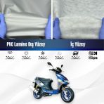 Ultra Shop Kanuni Hussar 125 Su Geçirmez Motosiklet Branda 4 Mevsime Uygun Motor Branda - Gri