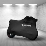 Ultra Shop Kanuni Trodon Xs 125 Siyah Kumaş Motosiklet Brandası Logo Baskılı Penye Kumaş Motosiklet Branda