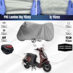 Ultra Shop Kanuni Trodon Xs 50 Motosiklet Brandası Çanta Topcase Uyumlu Motor Branda