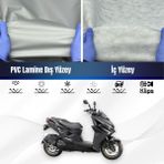 Ultra Shop Kymco Krv 200 Su Geçirmez Motosiklet Branda 4 Mevsime Uygun Motor Branda - Gri