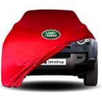 Ultra Shop Land Rover Defender 130 (2022-) Araba Brandası Kırmızı Kumaş Penye Toz Geçirmez Oto Garaj Branda - Jarse Kumaş - Tofaş