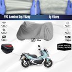 Ultra Shop Rks Freccia 150 Uyumlu Motosiklet Brandası Arka Çanta Topcase Uyumlu Motor Brandası