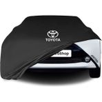 Ultra Shop Toyota Corolla 10 (E140-E150) (2006-2012) Araba Brandası Siyah Kumaş Penye Oto Garaj Branda