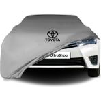 Ultra Shop Toyota Corolla 11 (E170) (2012-2018) Araba Brandası Gri Kumaş Penye Toz Geçirmez Oto Garaj Branda