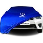 Ultra Shop Toyota Corolla 11 (E170) (2012-2018) Araba Brandası Mavi Kumaş Penye Toz Geçirmez Oto Garaj Branda
