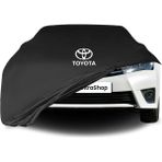 Ultra Shop Toyota Corolla 11 (E170) (2012-2018) Araba Brandası Siyah Kumaş Penye Toz Geçirmez Oto Garaj Branda