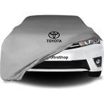 Ultra Shop Toyota Corolla 6 (E90) Araba Brandası Gri Kumaş Penye Toz Geçirmez Oto Garaj Branda